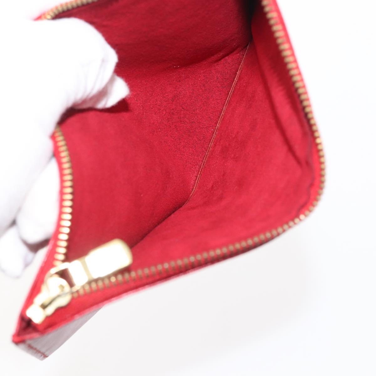 LOUIS VUITTON Epi Sac Depaule GM Shoulder Bag Red M80197 LV Auth 144021