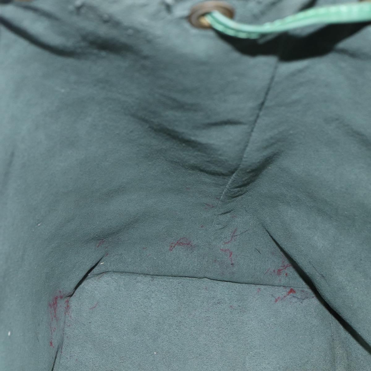 LOUIS VUITTON Epi Noe Shoulder Bag Green M44004 LV Auth 144022