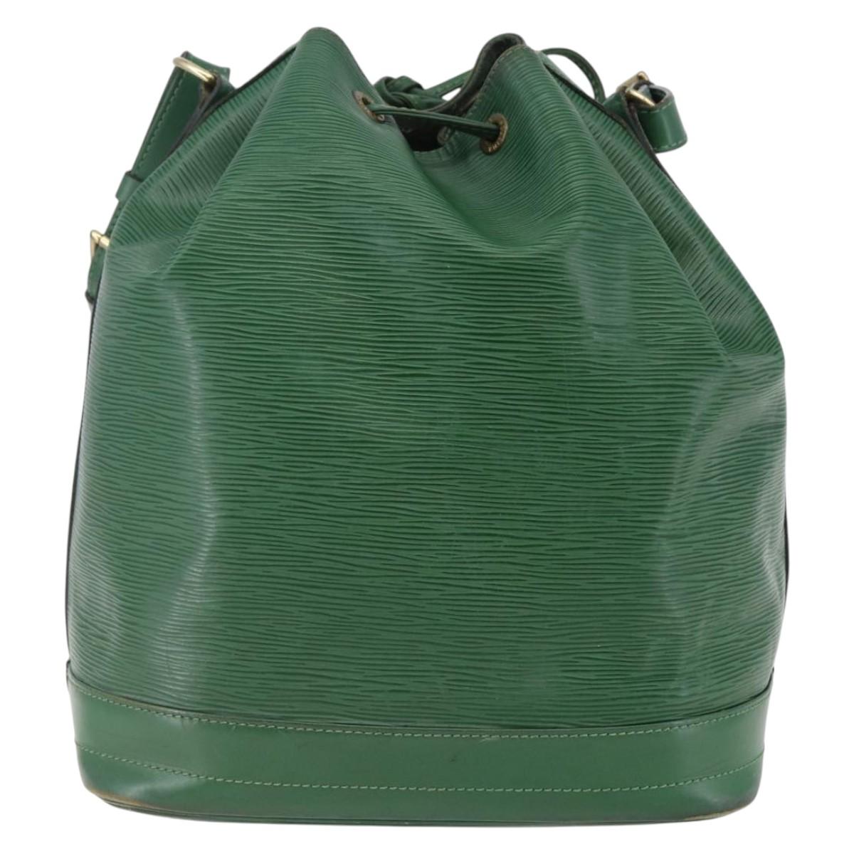 LOUIS VUITTON Epi Noe Shoulder Bag Green M44004 LV Auth 144022