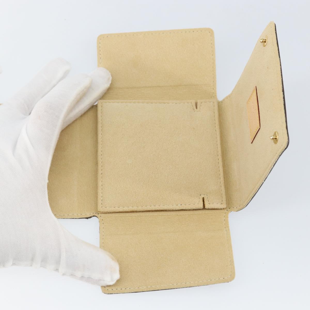 LOUIS VUITTON Monogram Accessory Case Jewelry Box LV Auth 144027