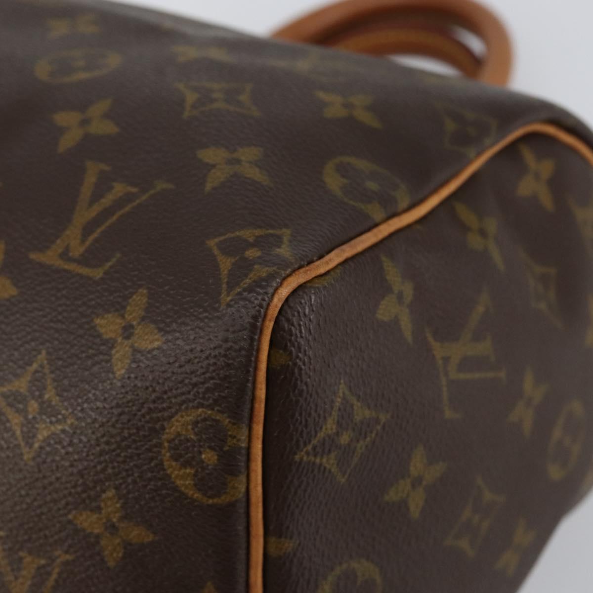 LOUIS VUITTON Monogram Speedy 25 Hand Bag M41528 LV Auth 144034