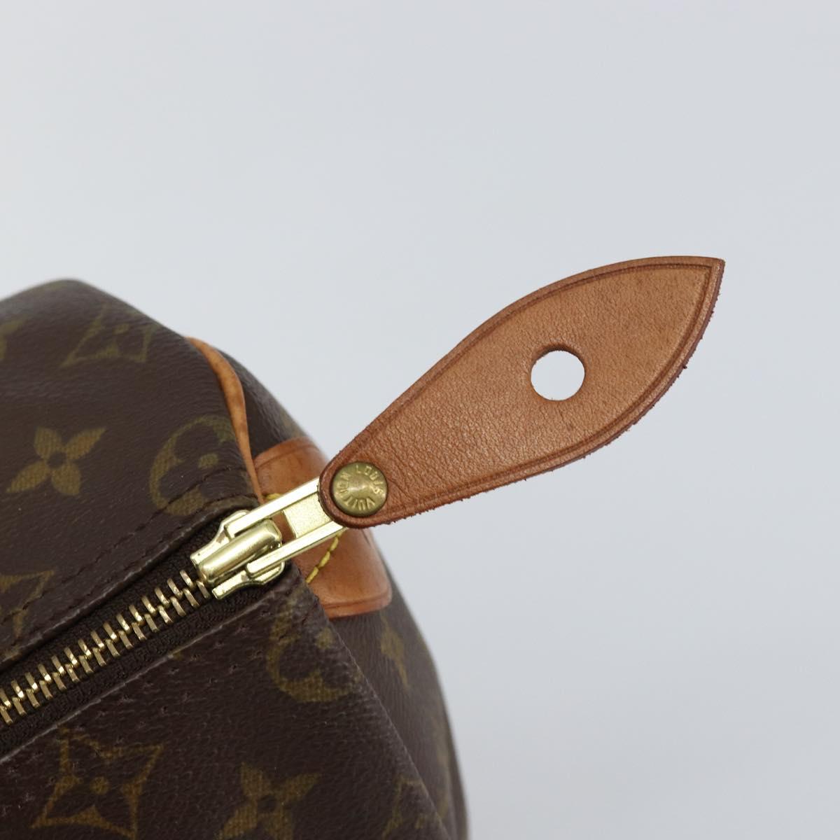 LOUIS VUITTON Monogram Speedy 25 Hand Bag M41528 LV Auth 144034