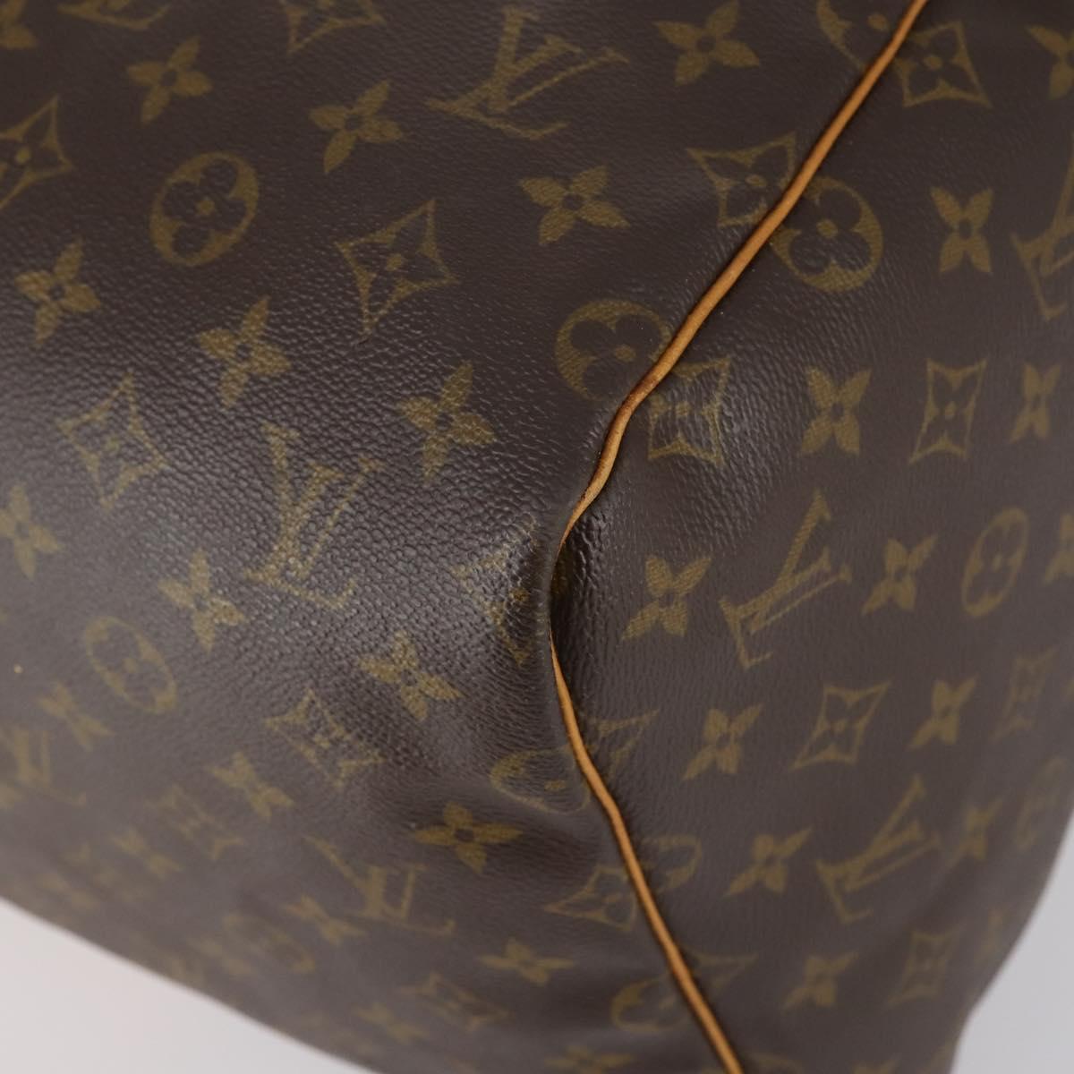 LOUIS VUITTON Monogram Keepall 55 Boston Bag M41424 LV Auth 144038