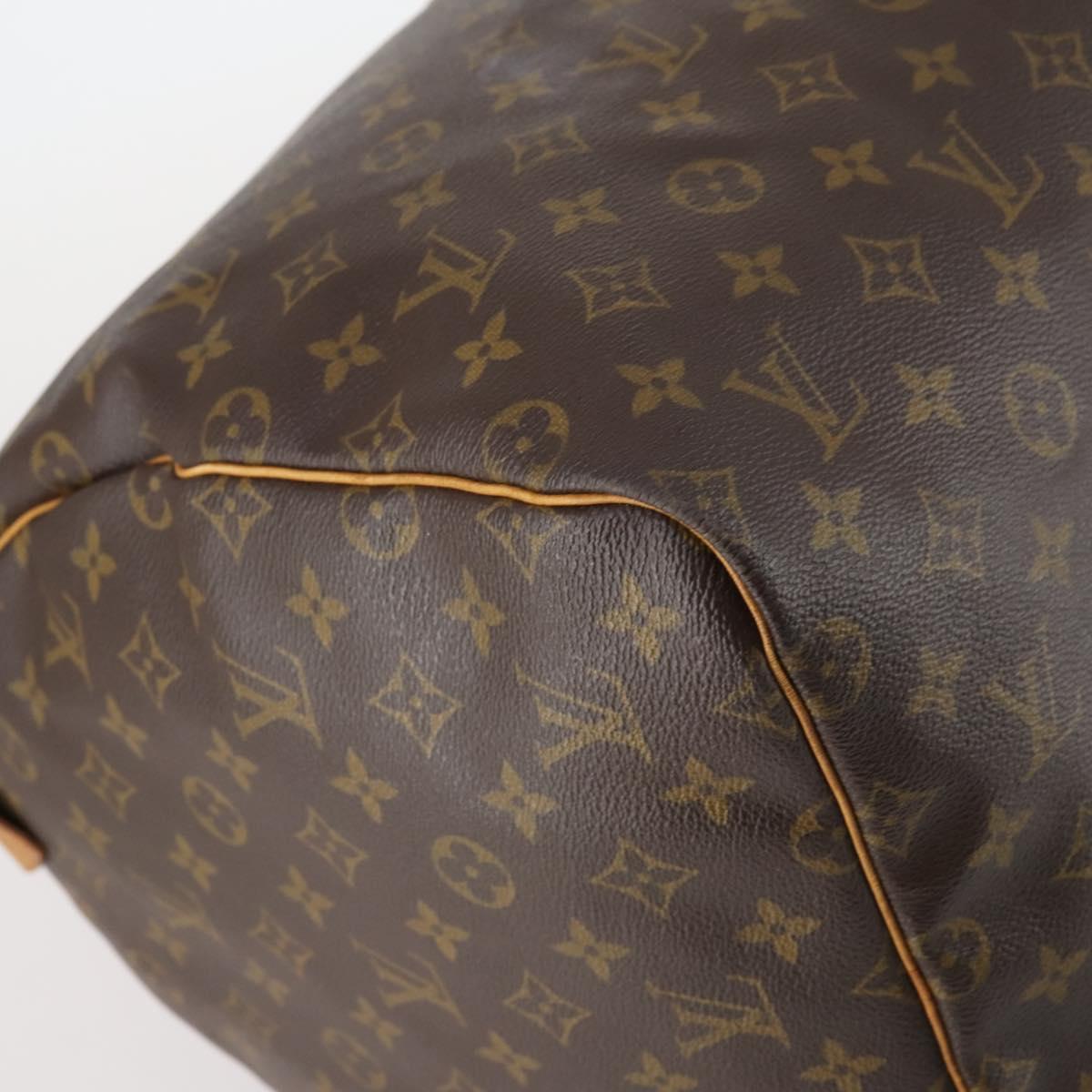 LOUIS VUITTON Monogram Keepall 55 Boston Bag M41424 LV Auth 144038