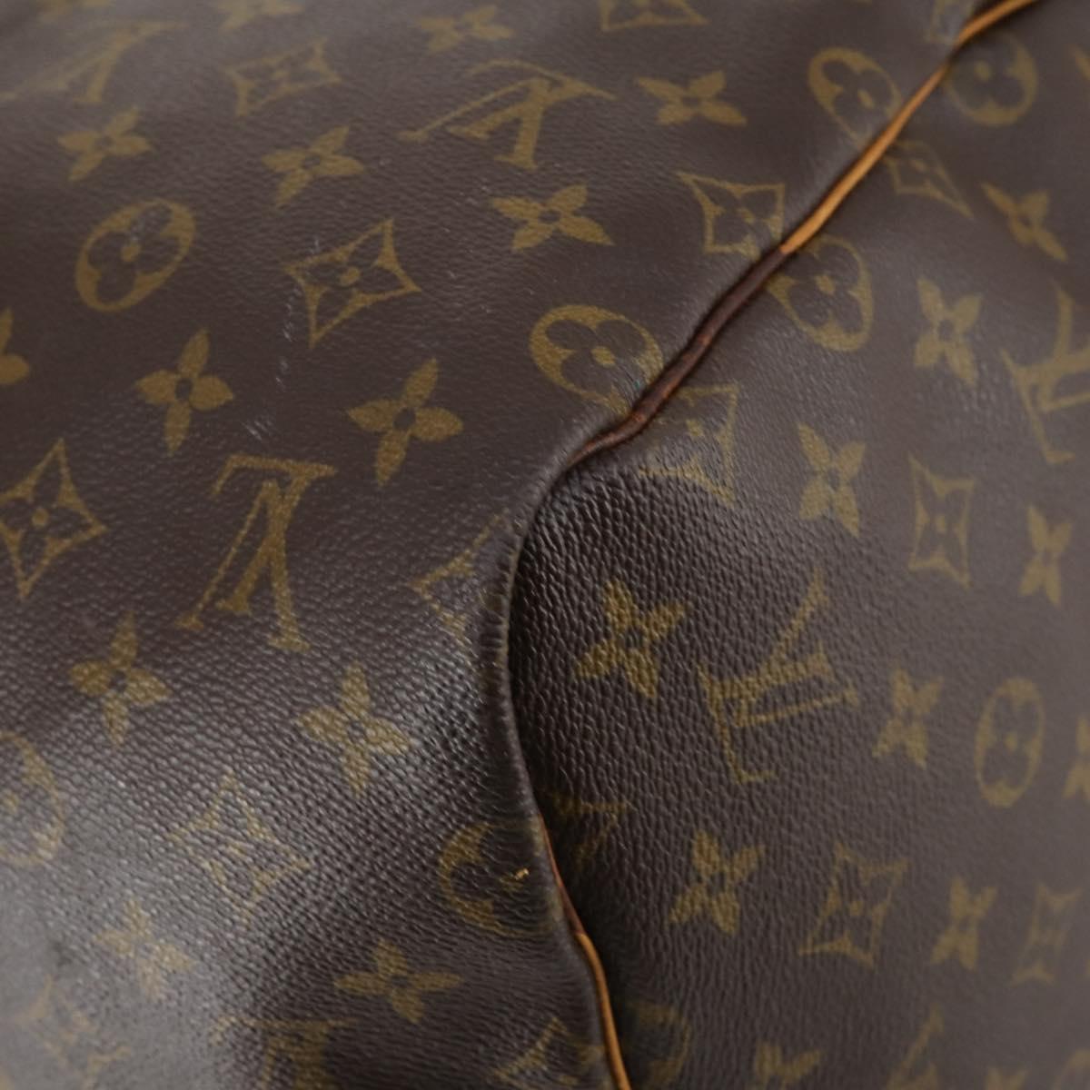 LOUIS VUITTON Monogram Keepall 55 Boston Bag M41424 LV Auth 144038