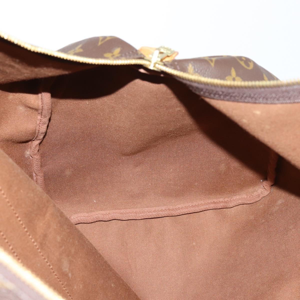 LOUIS VUITTON Monogram Keepall 55 Boston Bag M41424 LV Auth 144038