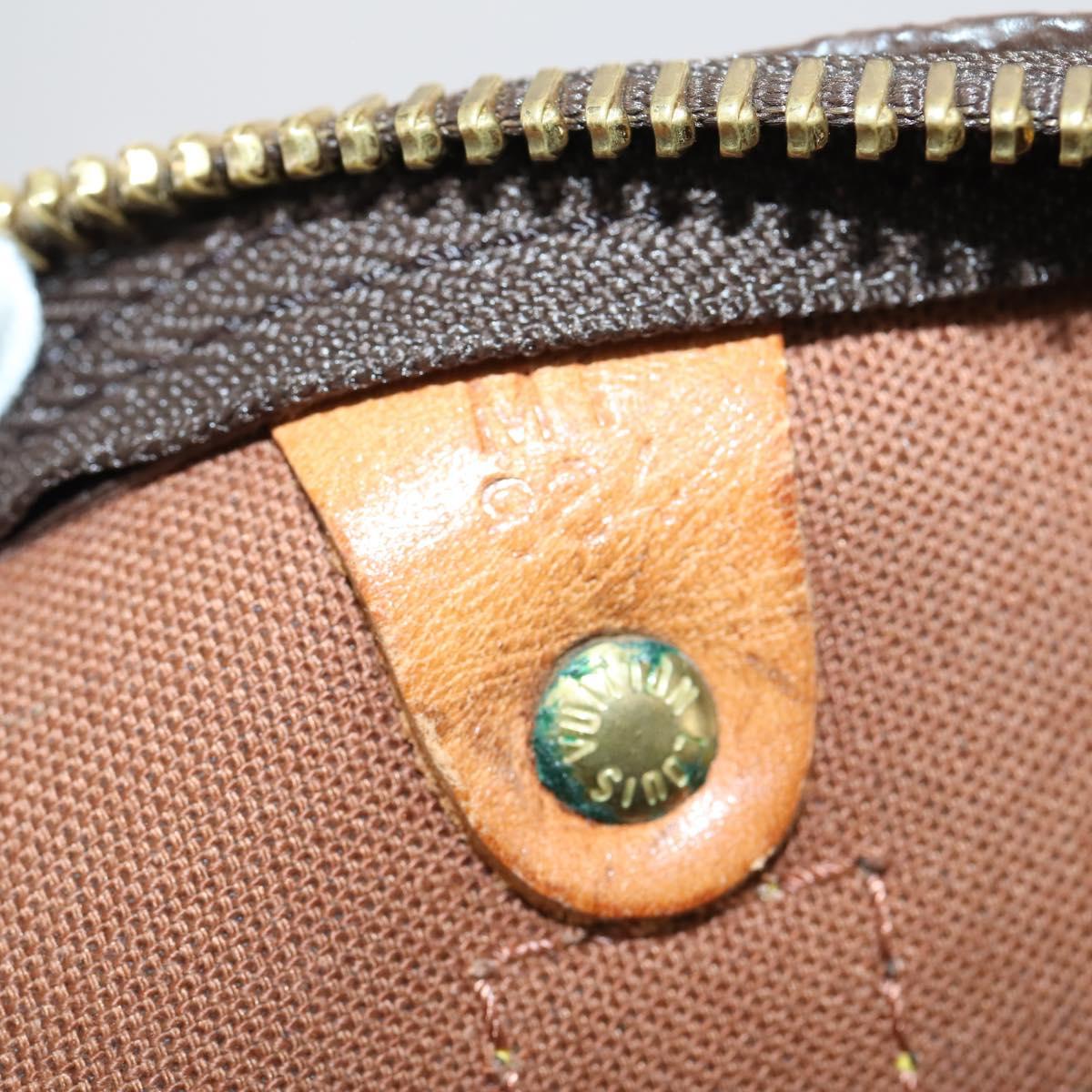 LOUIS VUITTON Monogram Keepall 60 Boston Bag M41422 LV Auth 144039