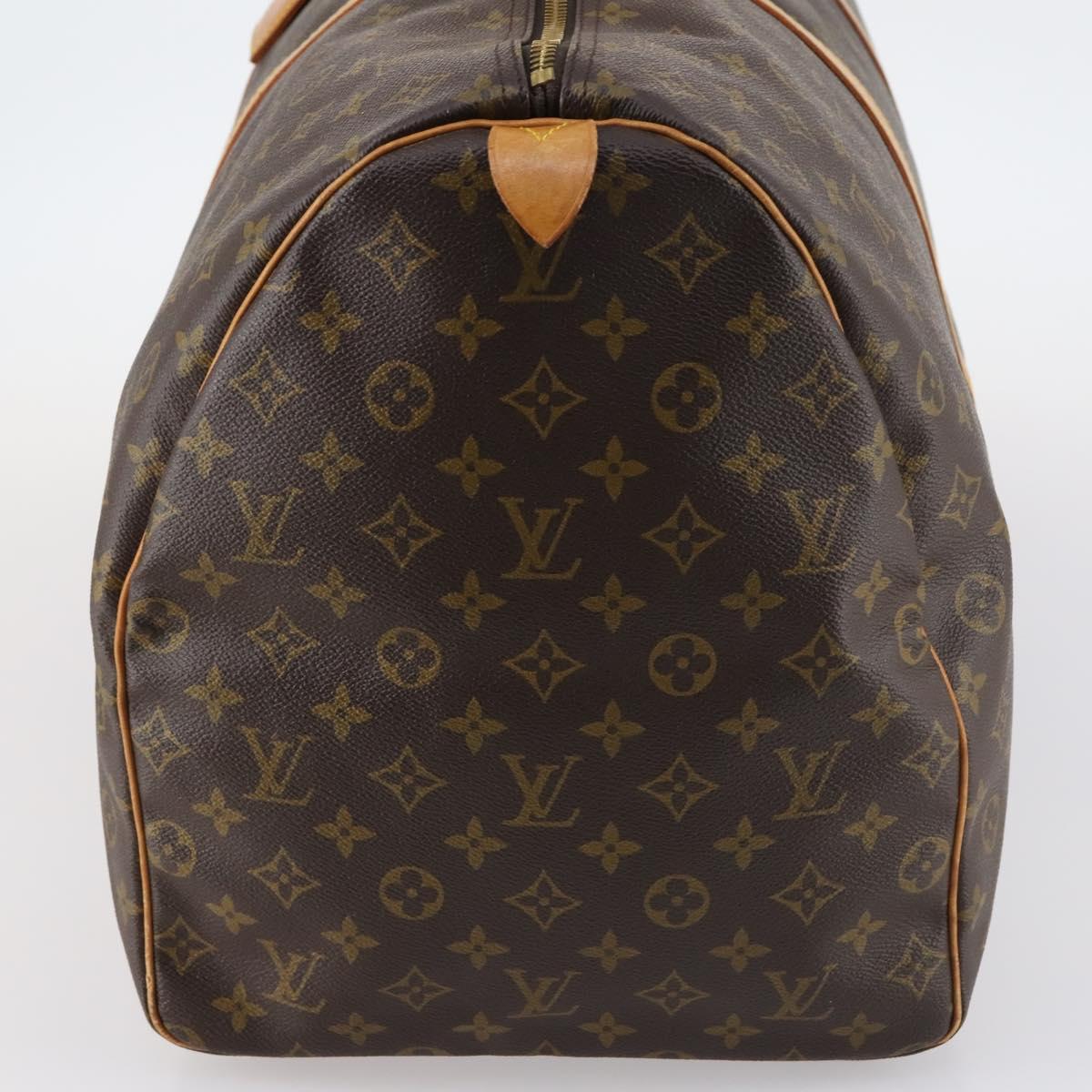 LOUIS VUITTON Monogram Keepall 60 Boston Bag M41422 LV Auth 144039