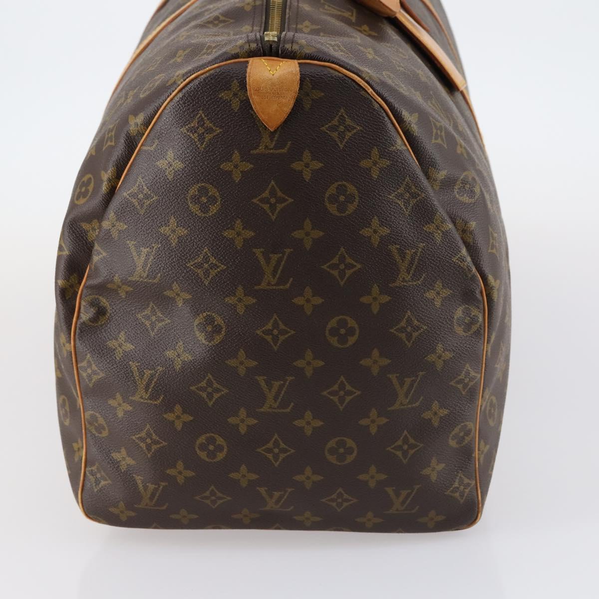 LOUIS VUITTON Monogram Keepall 60 Boston Bag M41422 LV Auth 144039