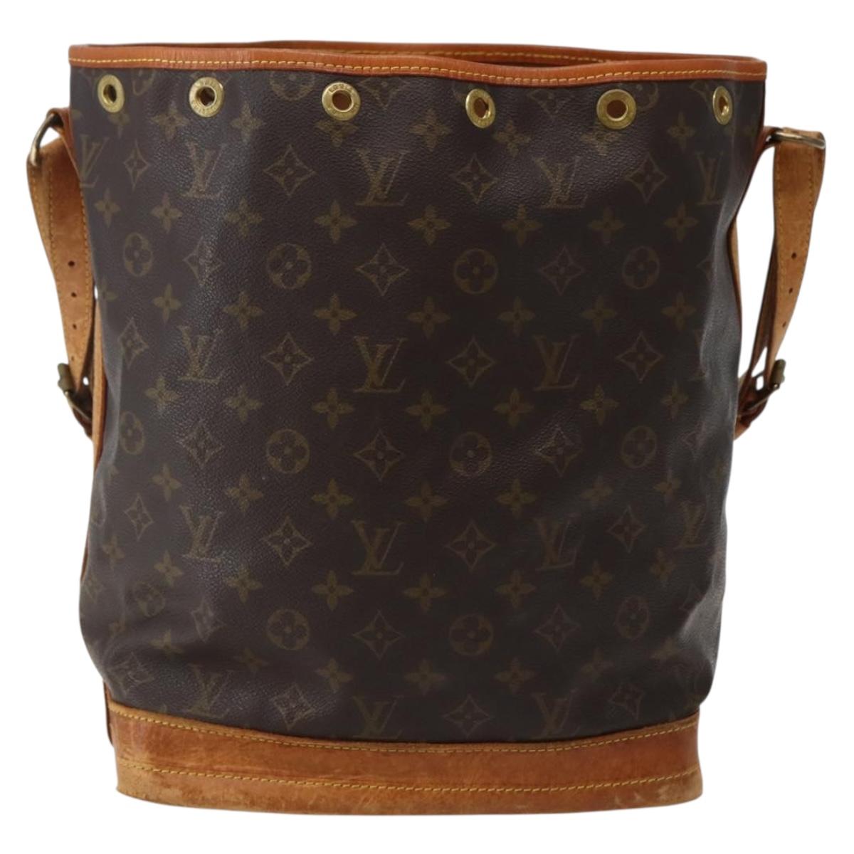 LOUIS VUITTON Monogram Noe Shoulder Bag M42224 LV Auth 144044