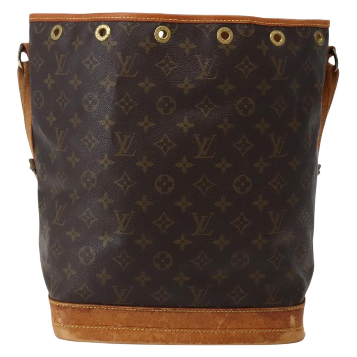 LOUIS VUITTON Monogram Noe Shoulder Bag M42224 LV Auth 144044