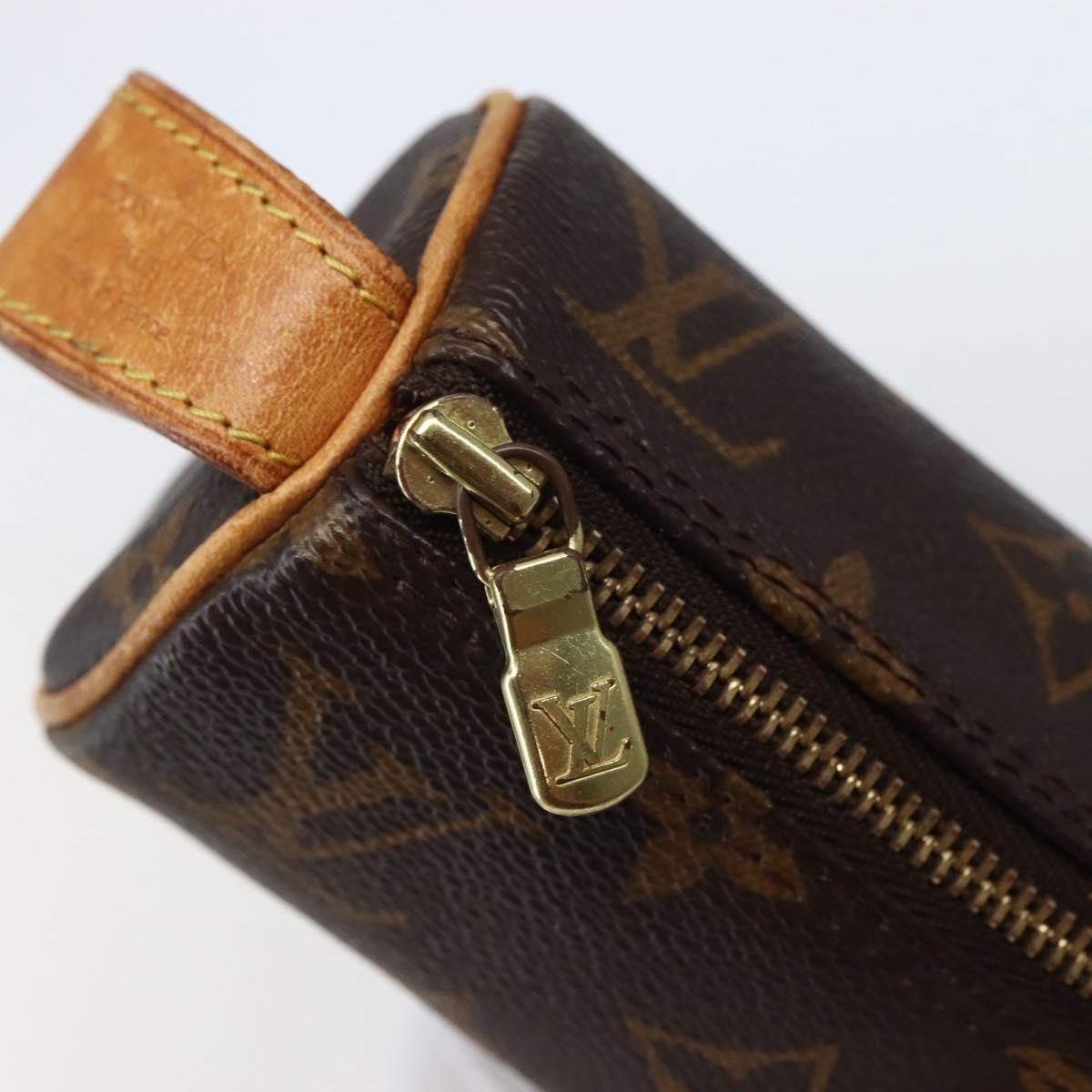 LOUIS VUITTON Monogram Trousse Rondo Pouch M47630 LV Auth 144050