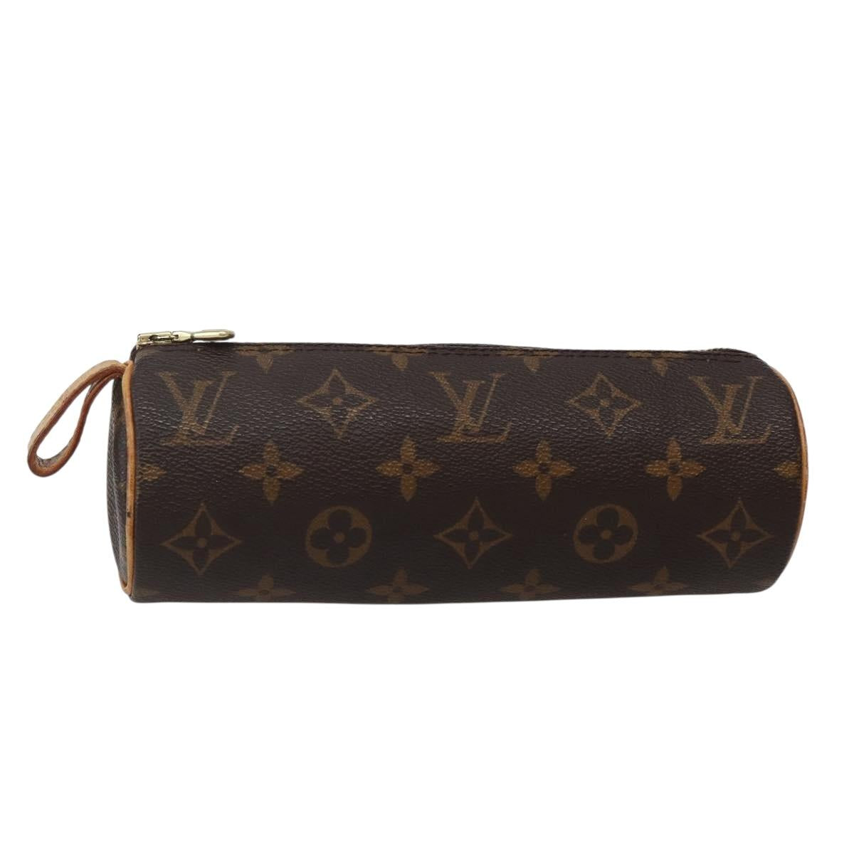 LOUIS VUITTON Monogram Trousse Rondo Pouch M47630 LV Auth 144050
