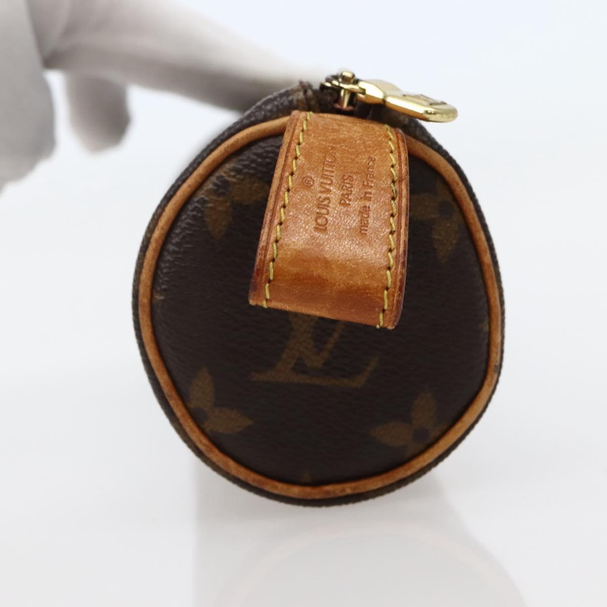 LOUIS VUITTON Monogram Trousse Rondo Pouch M47630 LV Auth 144050