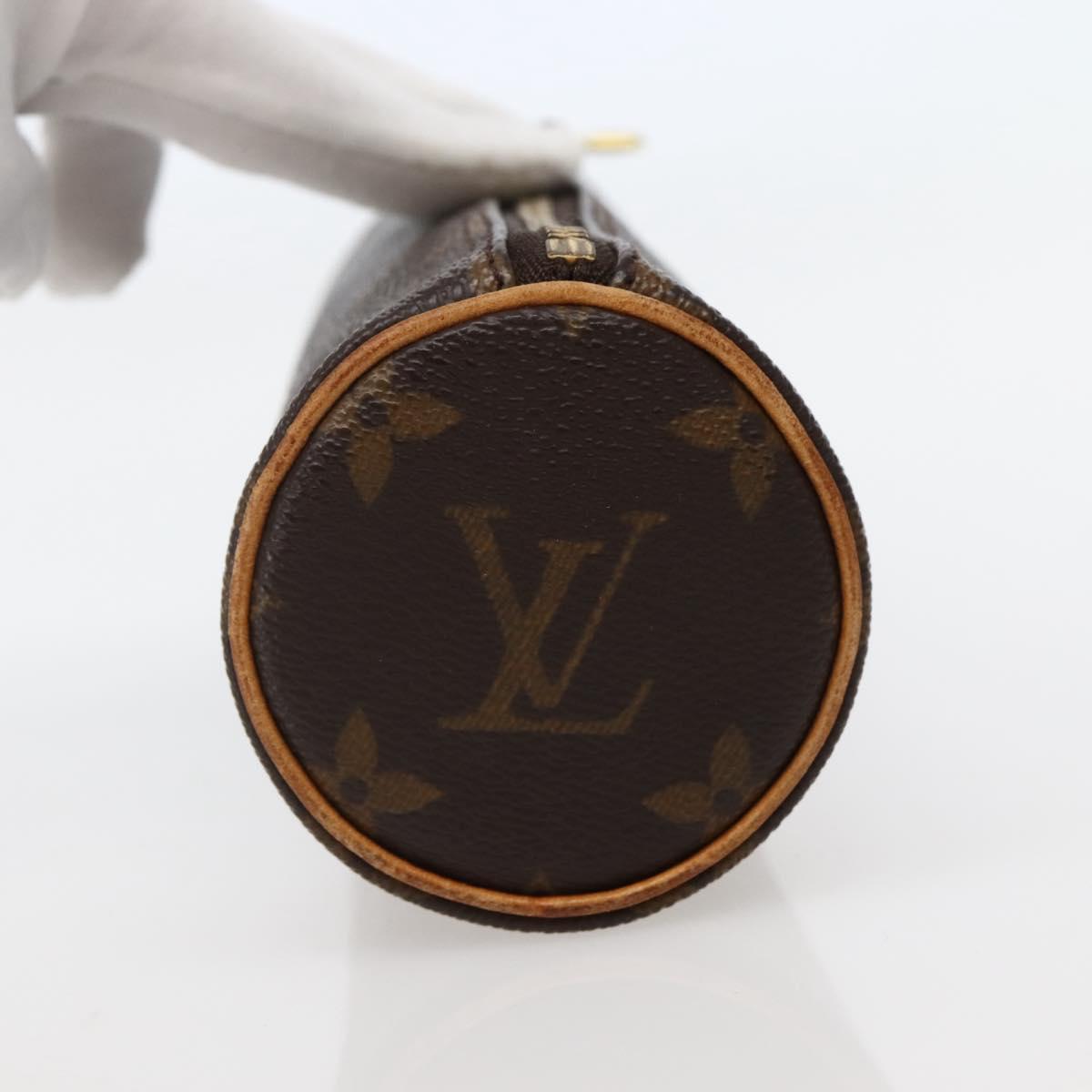 LOUIS VUITTON Monogram Trousse Rondo Pouch M47630 LV Auth 144050