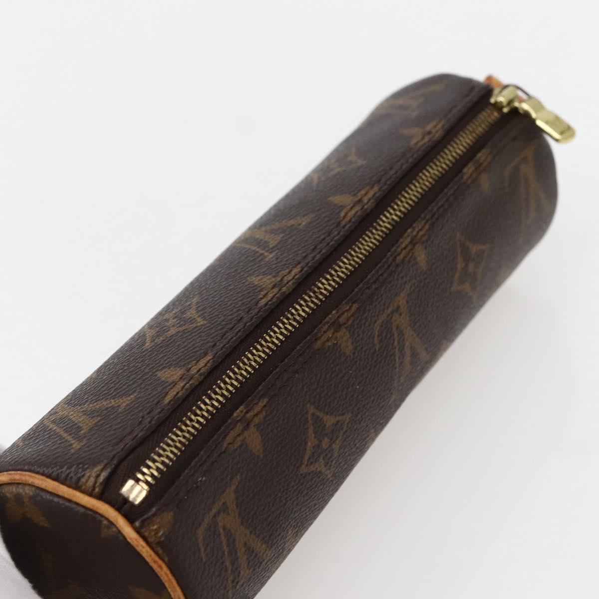 LOUIS VUITTON Monogram Trousse Rondo Pouch M47630 LV Auth 144050