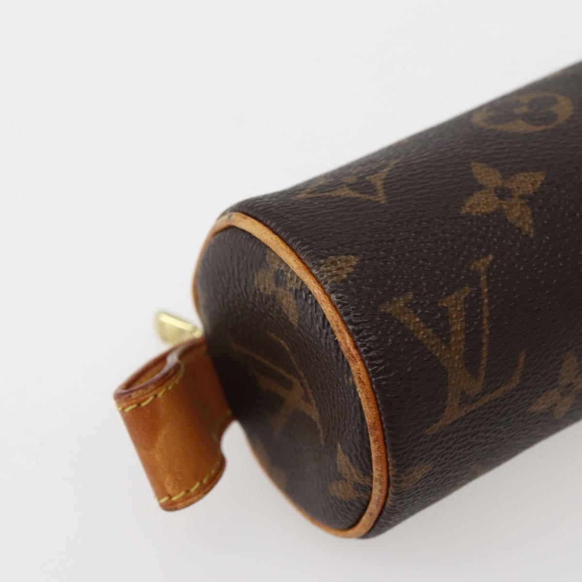 LOUIS VUITTON Monogram Trousse Rondo Pouch M47630 LV Auth 144050