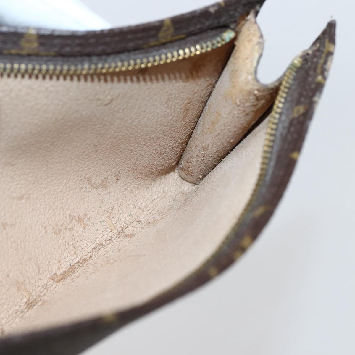 LOUIS VUITTON Monogram Bucket GM Accessory Pouch LV Auth 144051