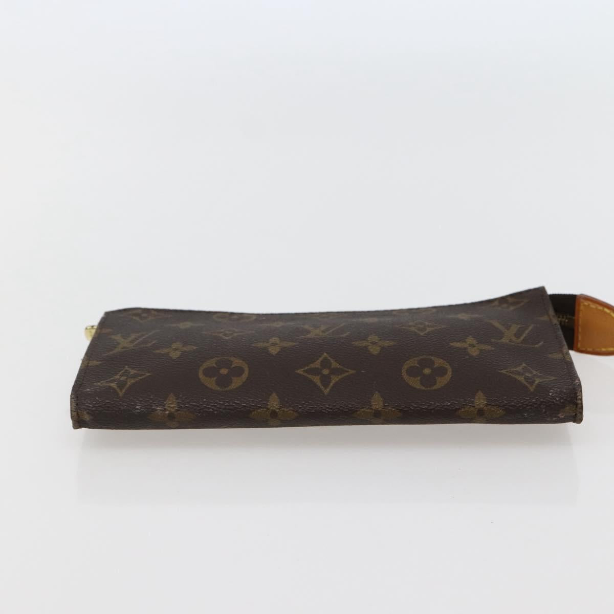LOUIS VUITTON Monogram Bucket GM Accessory Pouch LV Auth 144051