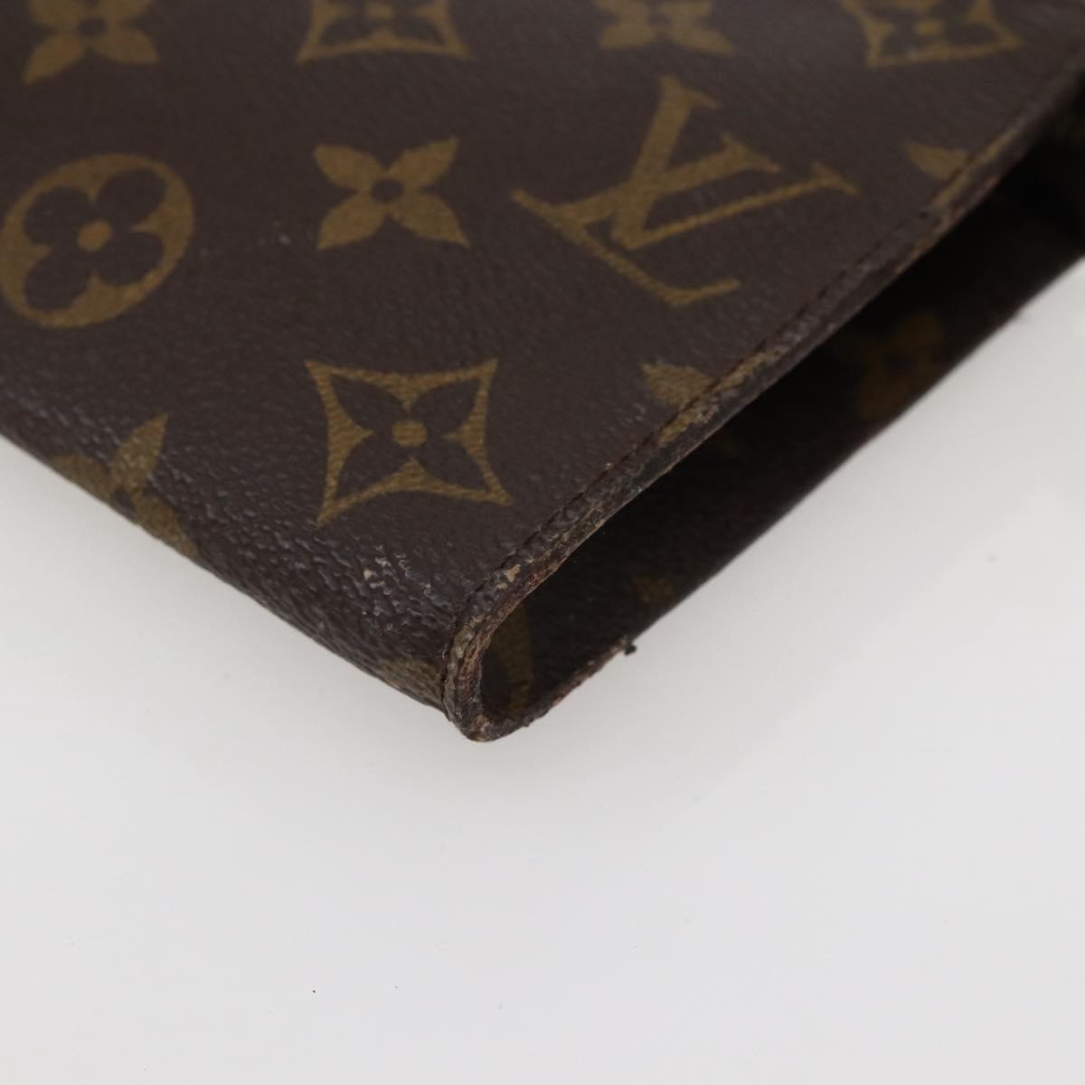 LOUIS VUITTON Monogram Bucket GM Accessory Pouch LV Auth 144051
