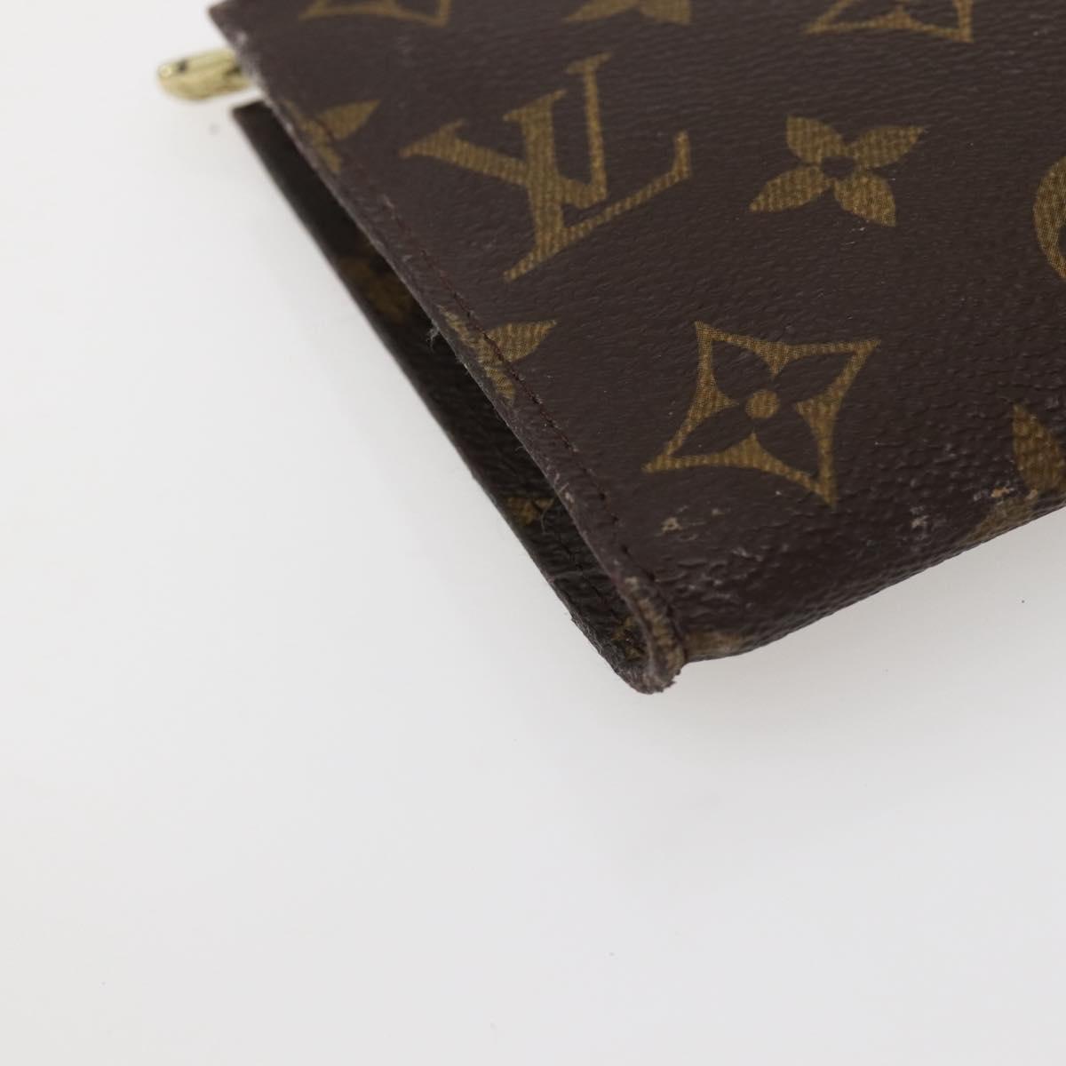 LOUIS VUITTON Monogram Bucket GM Accessory Pouch LV Auth 144051