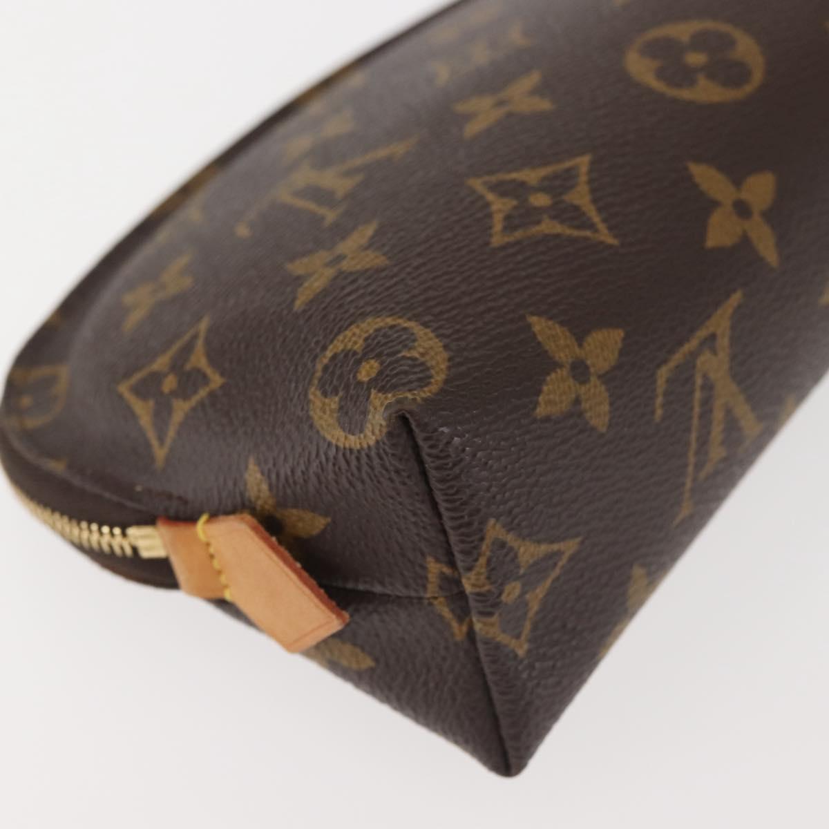 LOUIS VUITTON Monogram Pochette Cosmetic PM Pouch M43998 LV Auth 144053