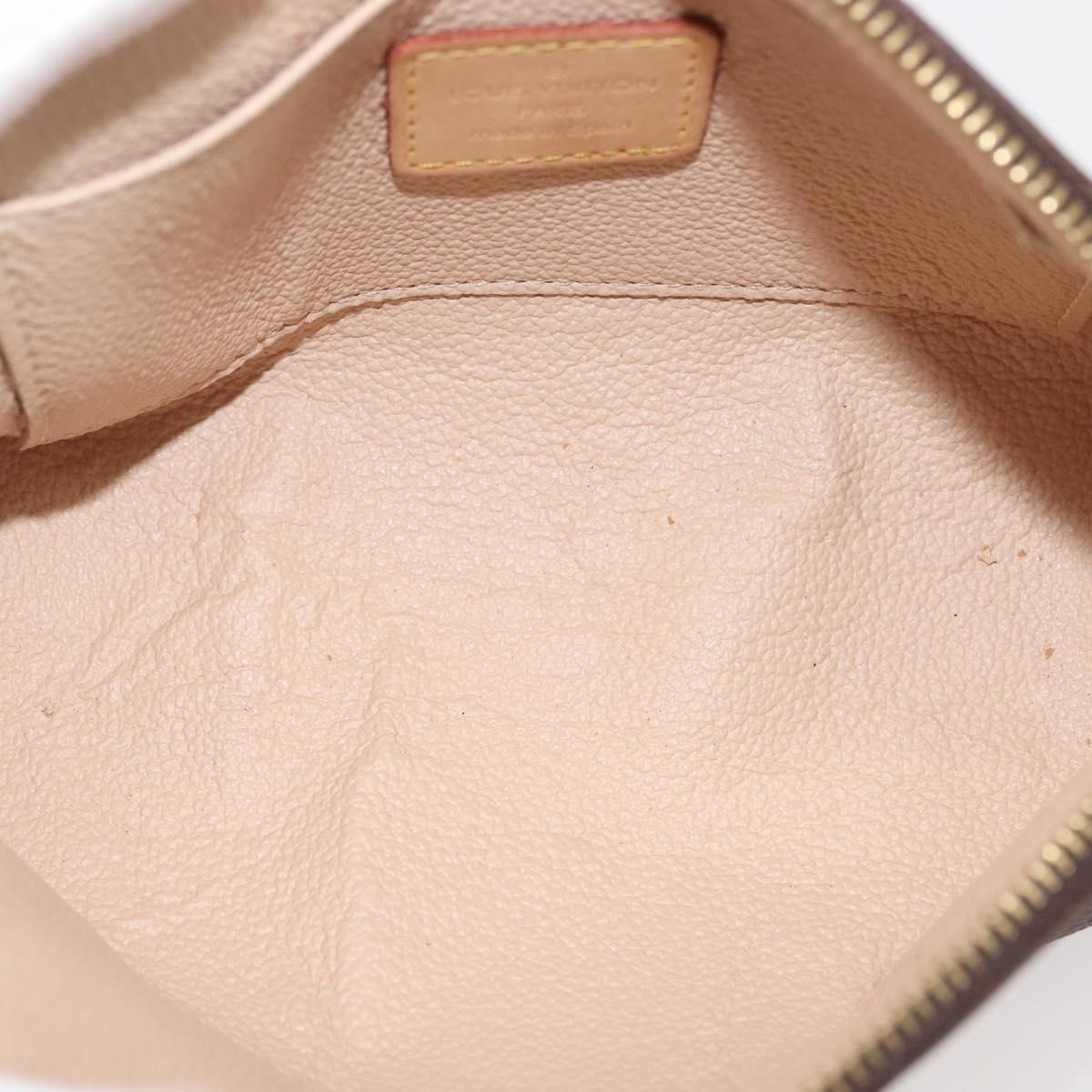 LOUIS VUITTON Monogram Pochette Cosmetic PM Pouch M43998 LV Auth 144053