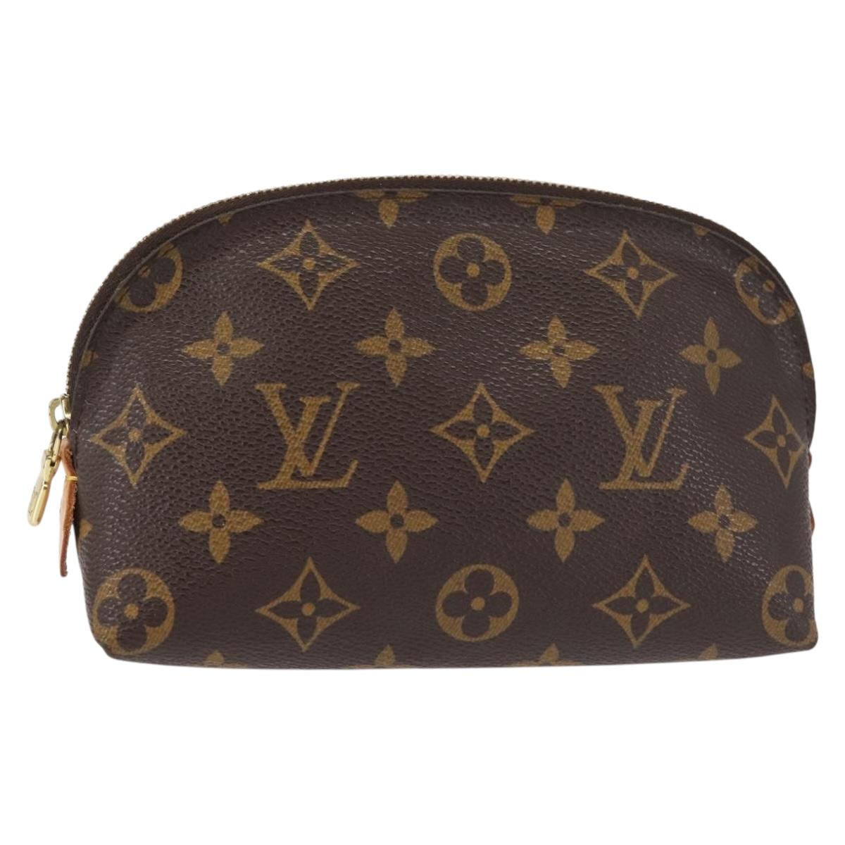 LOUIS VUITTON Monogram Pochette Cosmetic PM Pouch M43998 LV Auth 144053