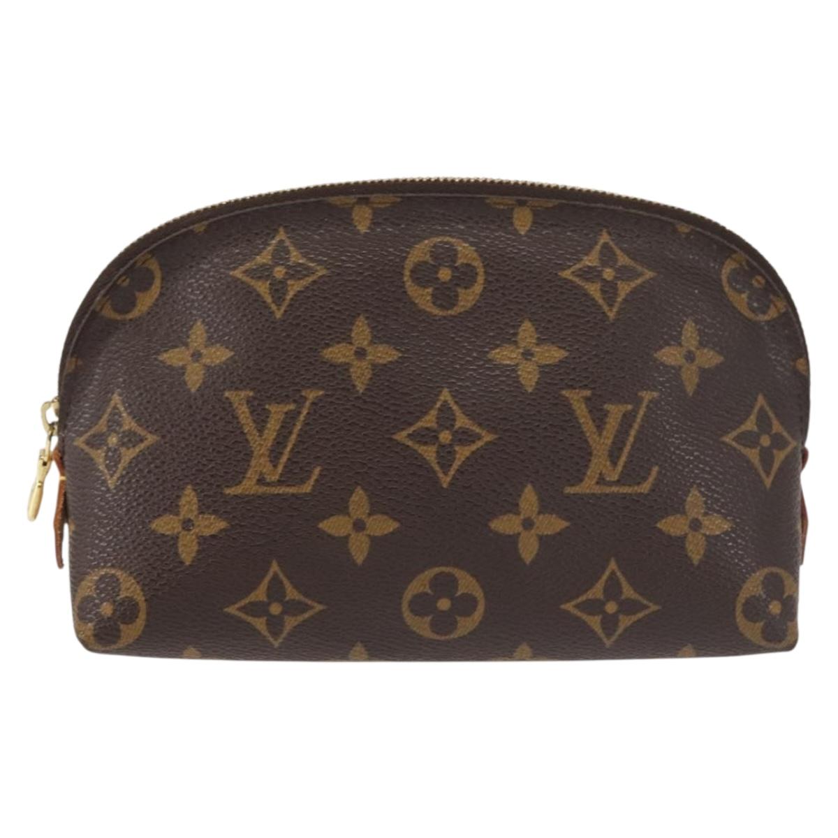 LOUIS VUITTON Monogram Pochette Cosmetic PM Pouch M43998 LV Auth 144053