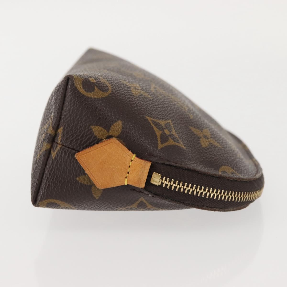 LOUIS VUITTON Monogram Pochette Cosmetic PM Pouch M43998 LV Auth 144053