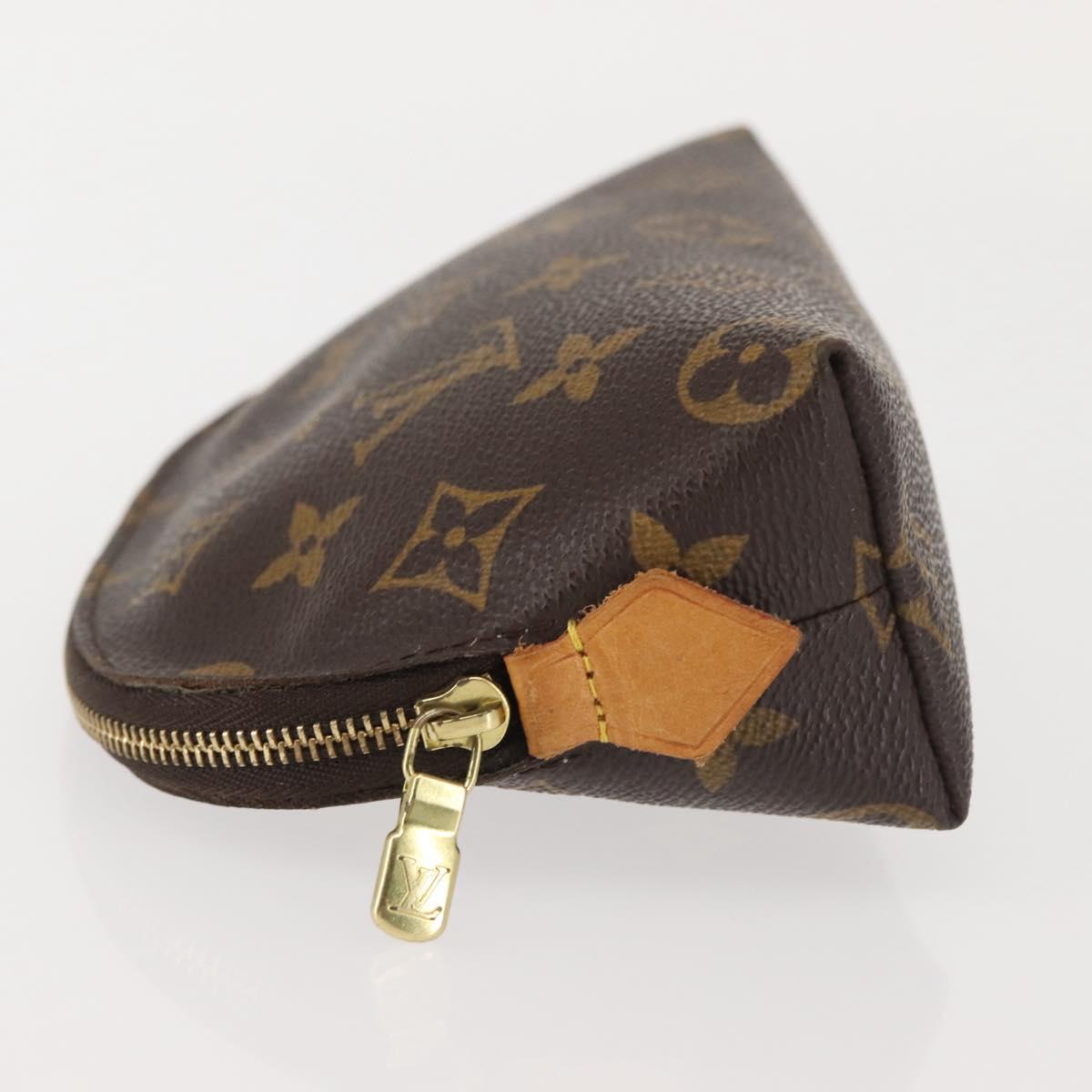 LOUIS VUITTON Monogram Pochette Cosmetic PM Pouch M43998 LV Auth 144053