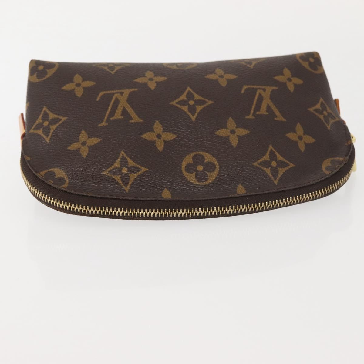 LOUIS VUITTON Monogram Pochette Cosmetic PM Pouch M43998 LV Auth 144053