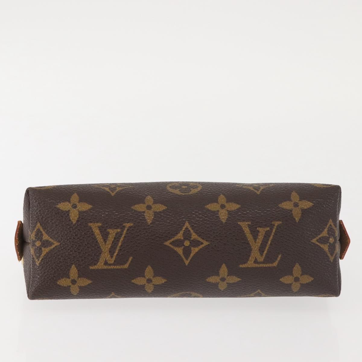 LOUIS VUITTON Monogram Pochette Cosmetic PM Pouch M43998 LV Auth 144053