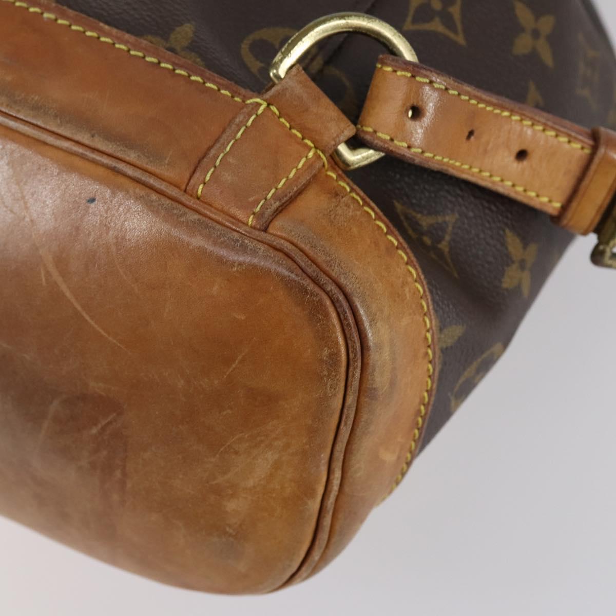LOUIS VUITTON Monogram Montsouris MM Backpack M51136 LV Auth 144055