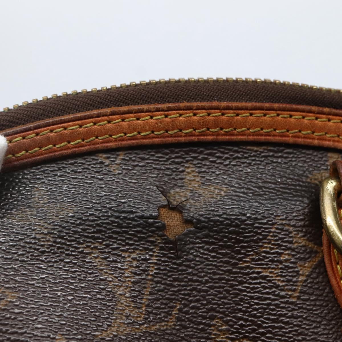 LOUIS VUITTON Monogram Lockit Vertical Hand Bag M40103 LV Auth 144056