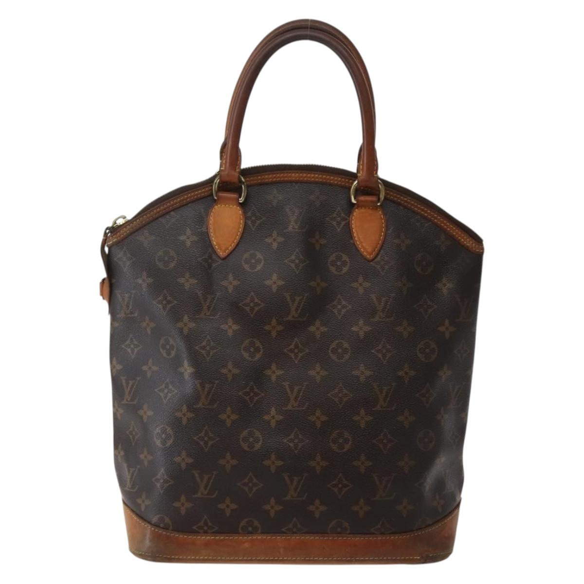 LOUIS VUITTON Monogram Lockit Vertical Hand Bag M40103 LV Auth 144056