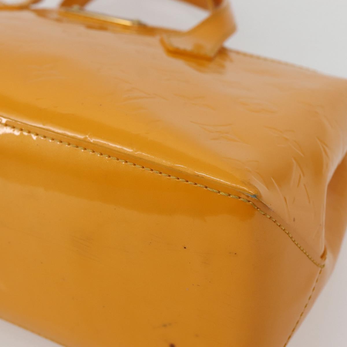 LOUIS VUITTON Monogram Vernis Wilshire PM Bag Jone Passion M91725 LV Auth 144066