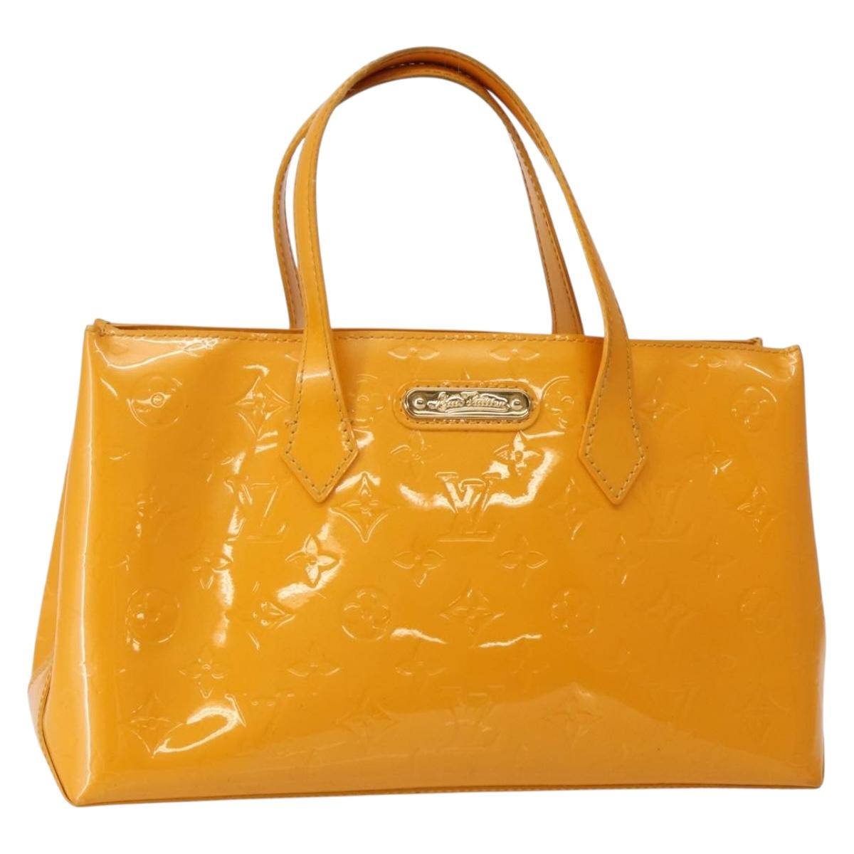LOUIS VUITTON Monogram Vernis Wilshire PM Bag Jone Passion M91725 LV Auth 144066