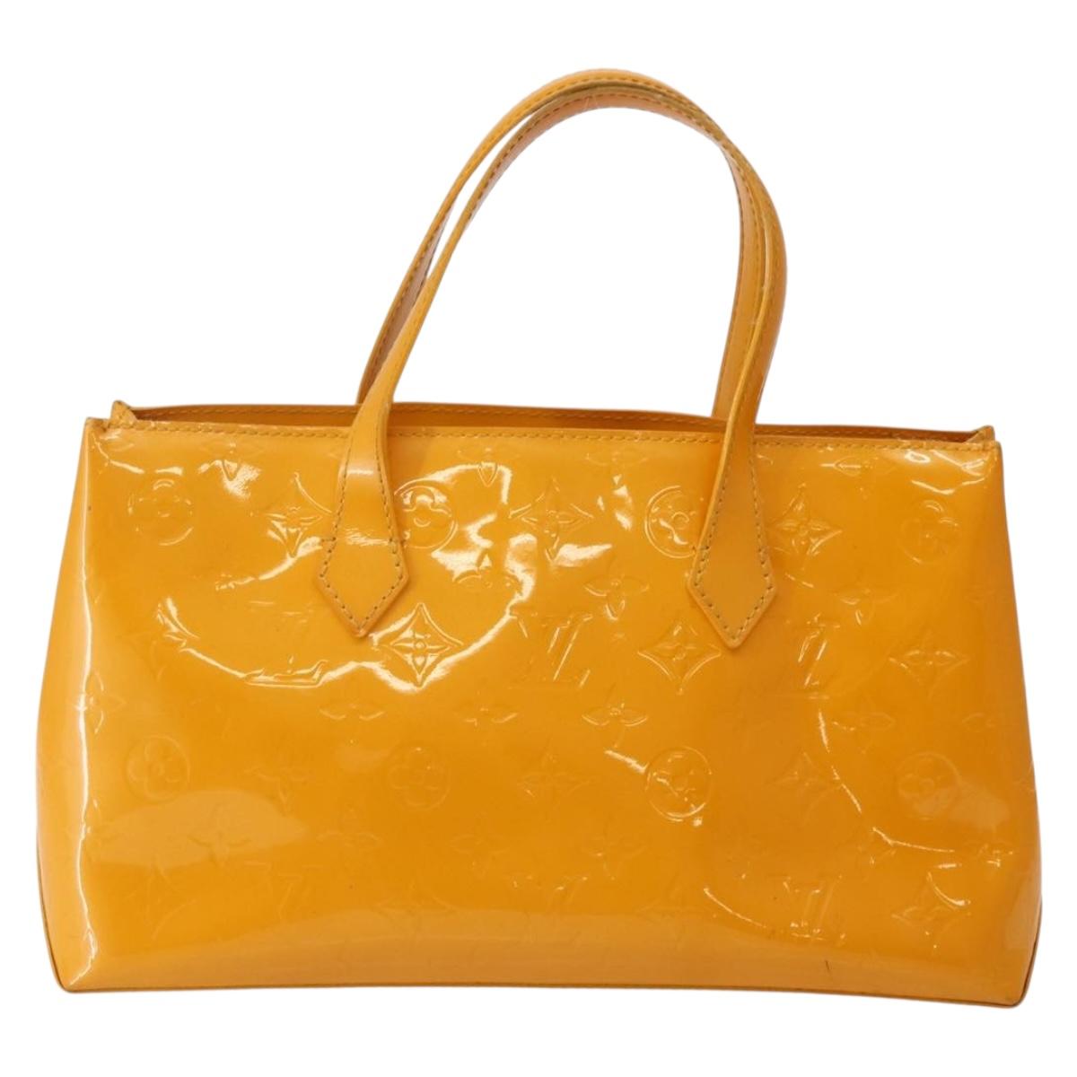 LOUIS VUITTON Monogram Vernis Wilshire PM Bag Jone Passion M91725 LV Auth 144066