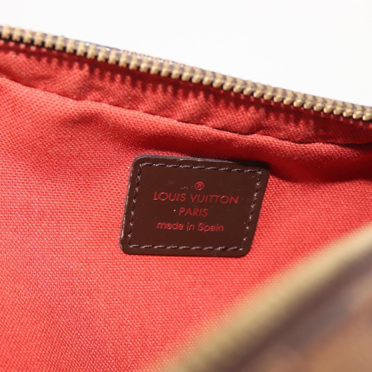 LOUIS VUITTON Damier Ebene Geronimos Shoulder Bag N51994 LV Auth 144068