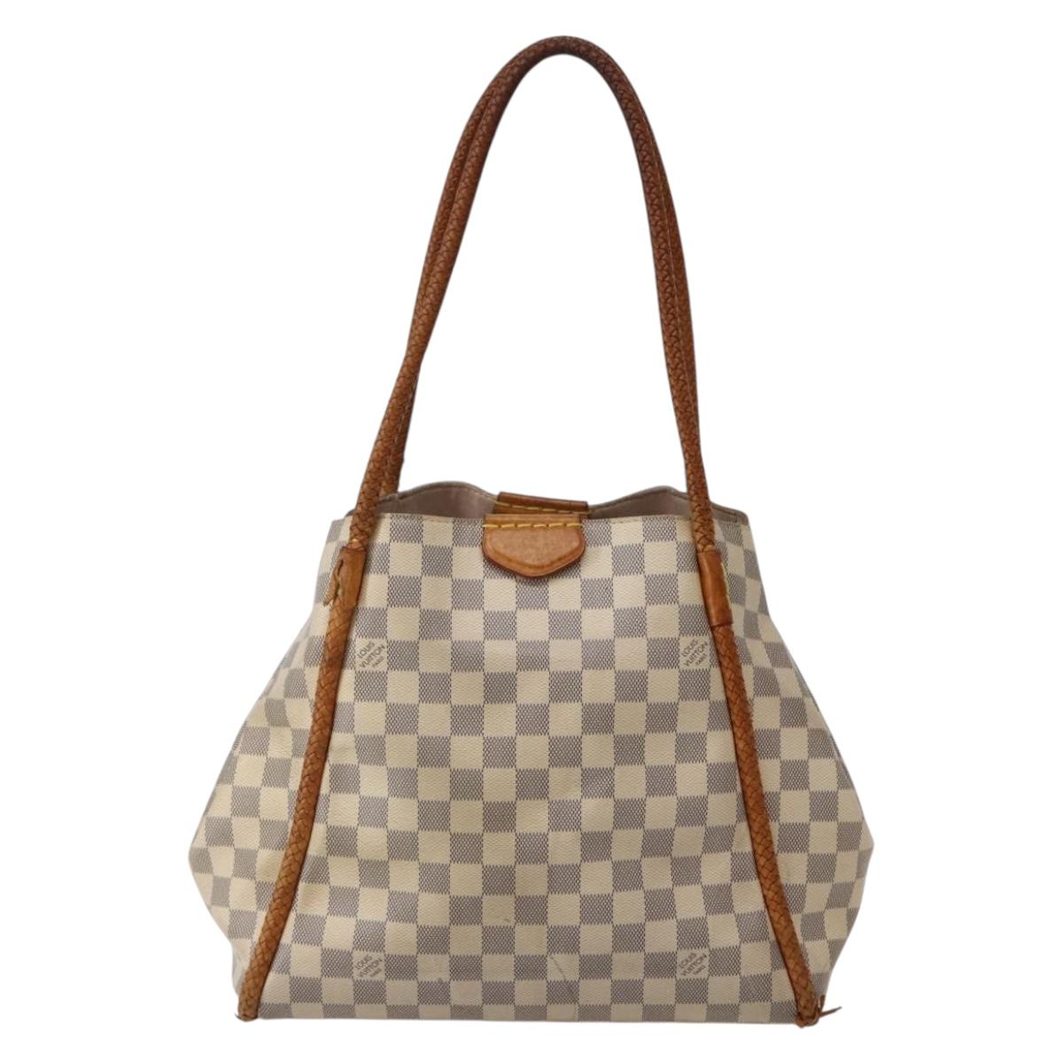 LOUIS VUITTON Damier Azur Propriano Tote Bag N44027 LV Auth 144070