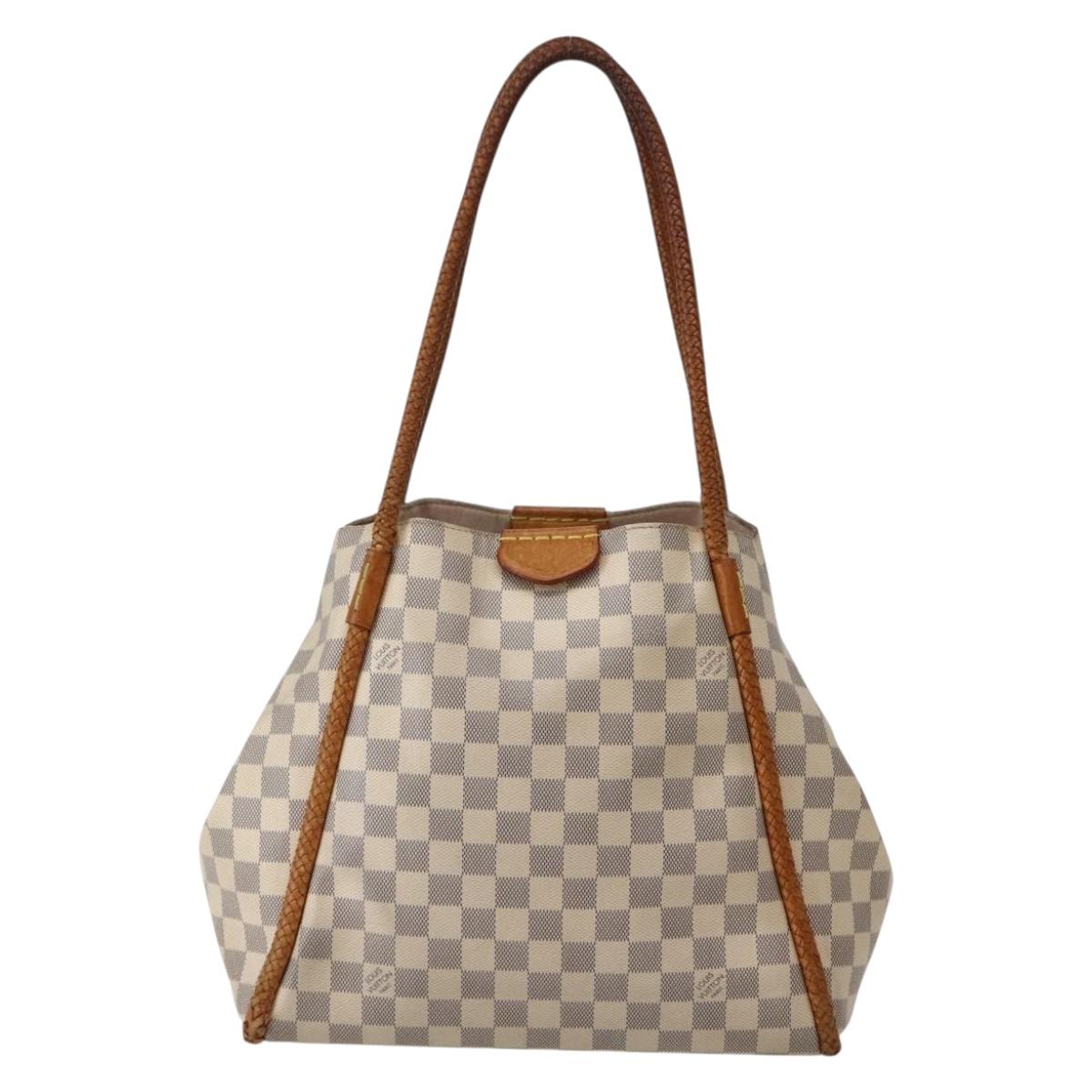 LOUIS VUITTON Damier Azur Propriano Tote Bag N44027 LV Auth 144070