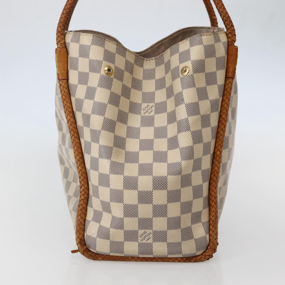 LOUIS VUITTON Damier Azur Propriano Tote Bag N44027 LV Auth 144070