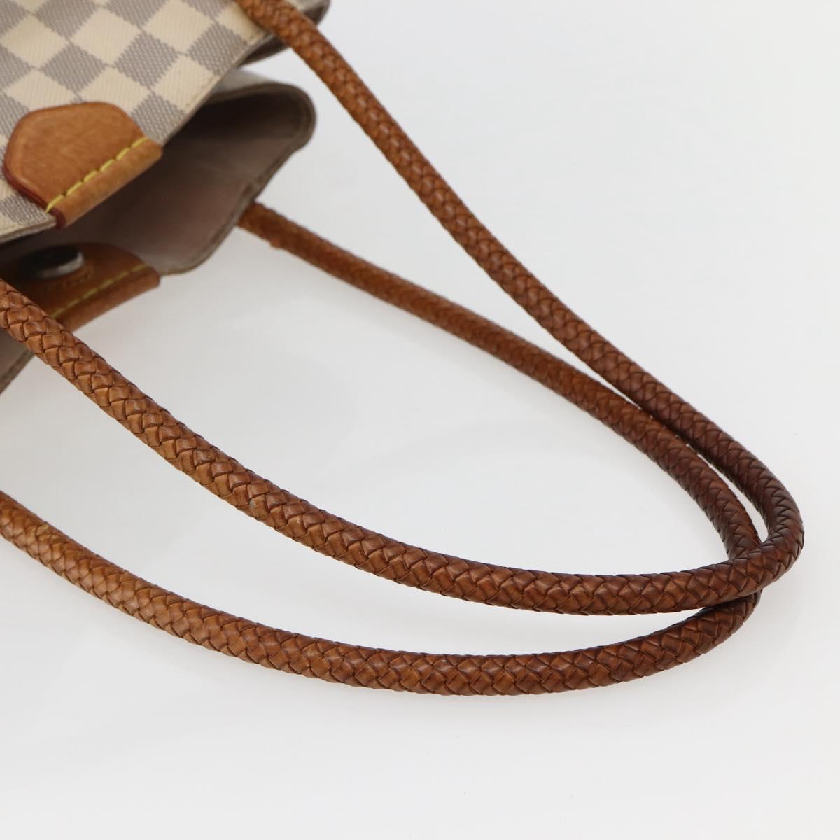 LOUIS VUITTON Damier Azur Propriano Tote Bag N44027 LV Auth 144070
