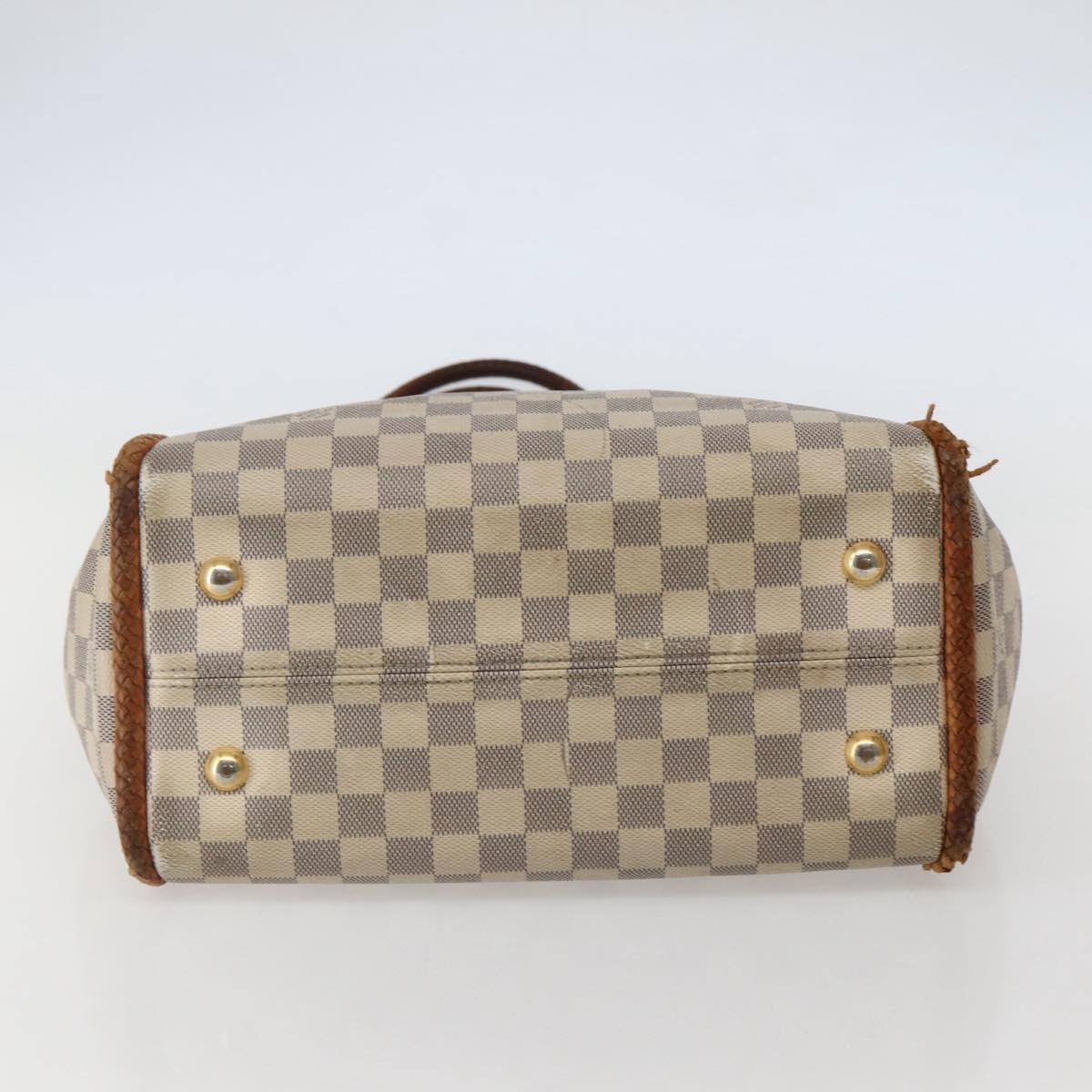 LOUIS VUITTON Damier Azur Propriano Tote Bag N44027 LV Auth 144070
