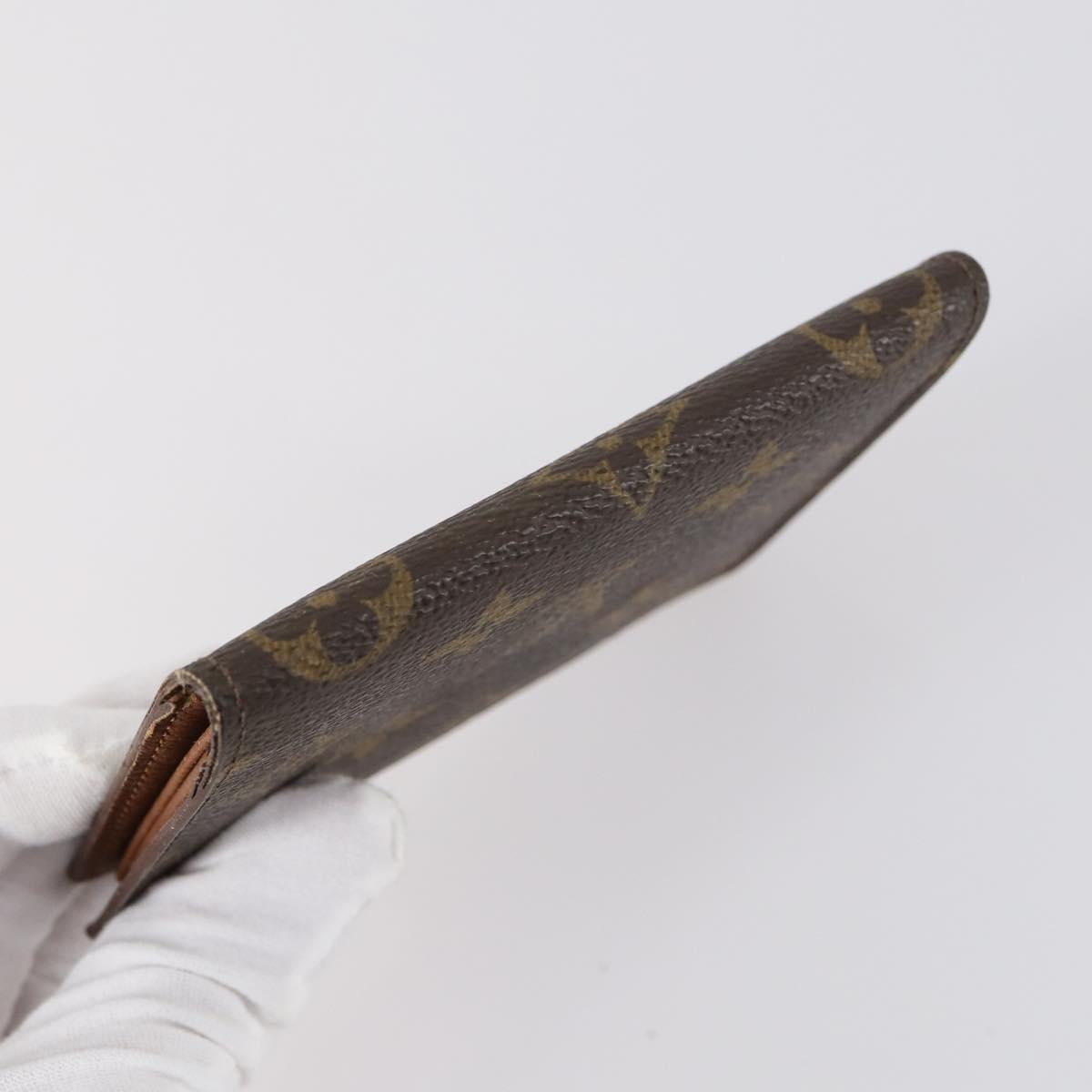 LOUIS VUITTON Monogram Porte 2 Cult Vertical Pass Case 2Set M60533 Auth 144086