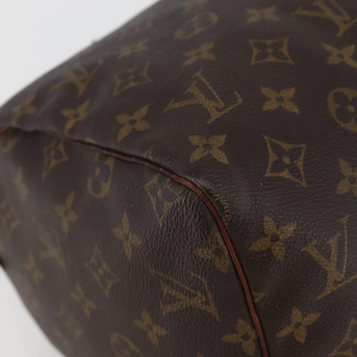 LOUIS VUITTON Monogram Speedy 30 Hand Bag M41526 LV Auth 144104