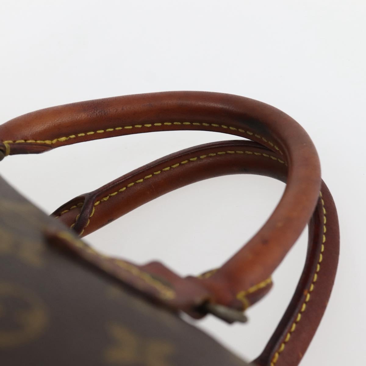 LOUIS VUITTON Monogram Speedy 30 Hand Bag M41526 LV Auth 144104