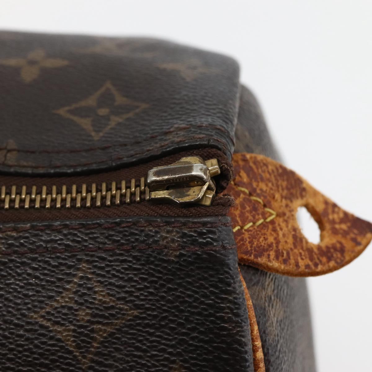 LOUIS VUITTON Monogram Speedy 30 Hand Bag M41526 LV Auth 144105