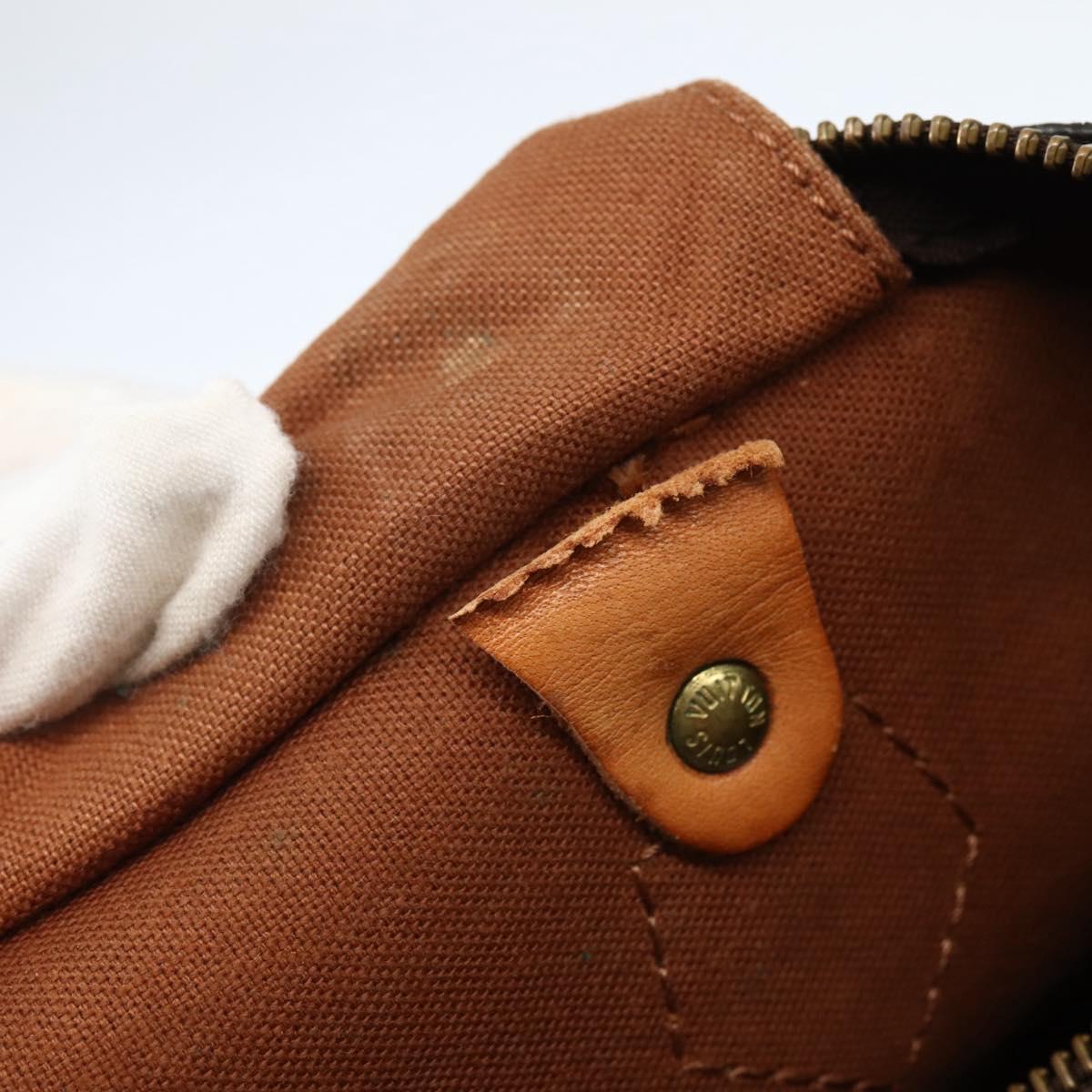 LOUIS VUITTON Monogram Speedy 30 Hand Bag M41526 LV Auth 144105